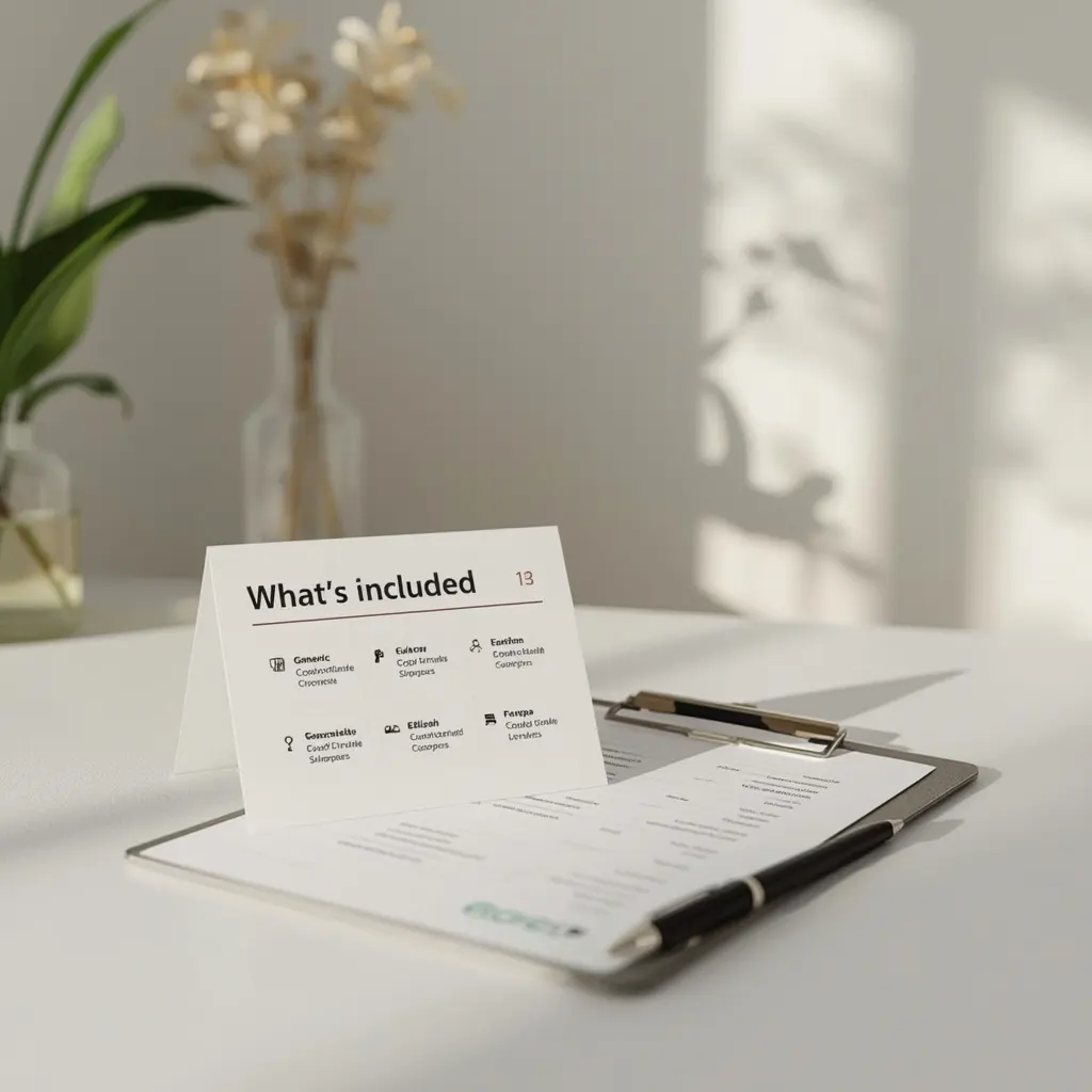 A nurse practitioner and an adult patient reviewing GLP-1 medical weight loss program options on a tablet at Express Med Spa in Shorewood, Illinois.