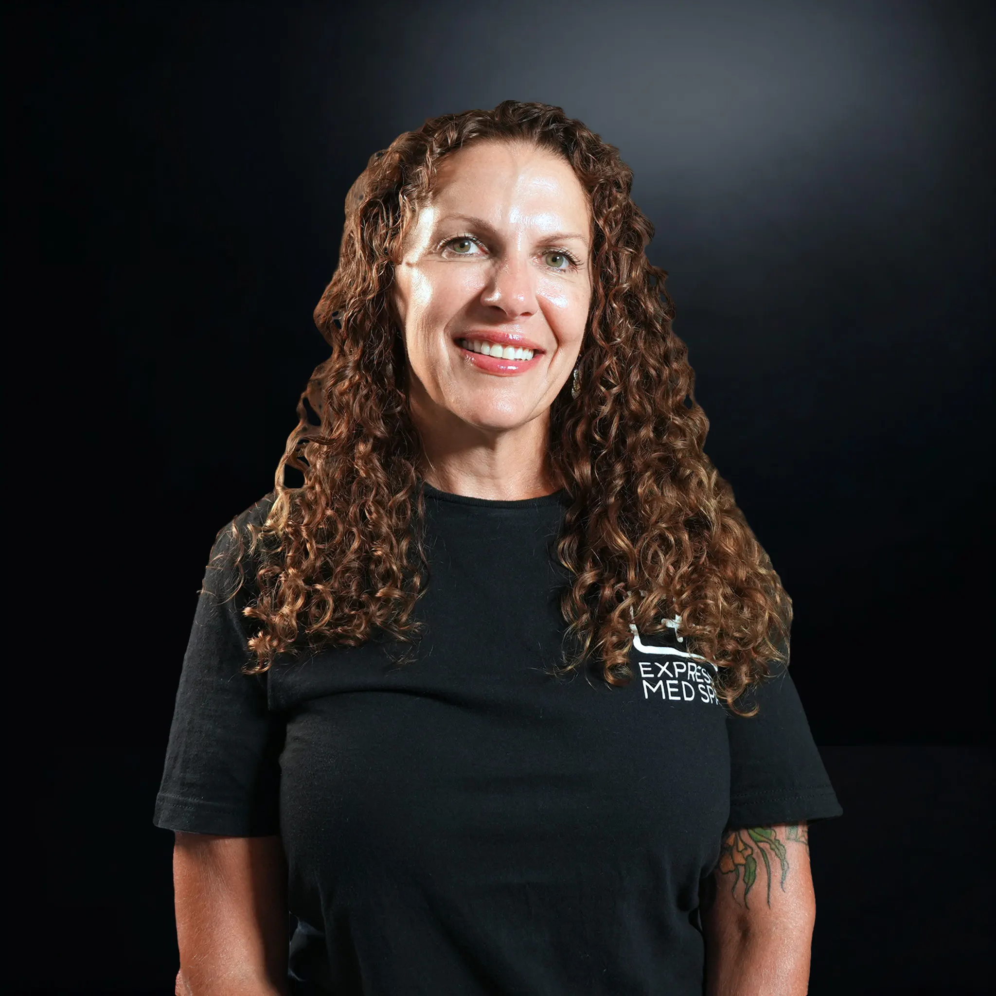 Michelle Forsythe RN aesthetic nurse injector at Express Med Spa Shorewood providing Botox, fillers, PRP and weight loss