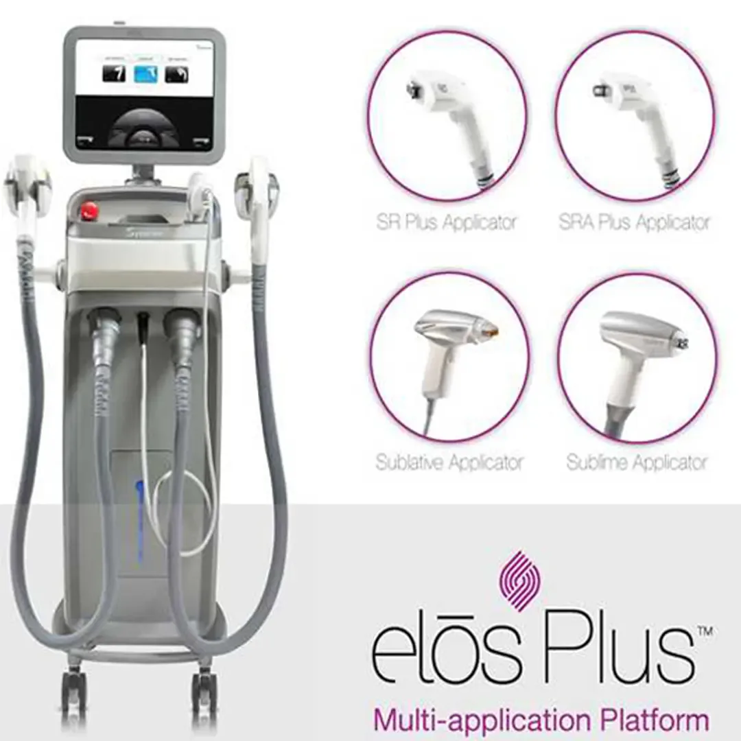 The Candela elōs SRA+ IPL and radiofrequency device used for sun spot removal at Express Med Spa Shorewood.