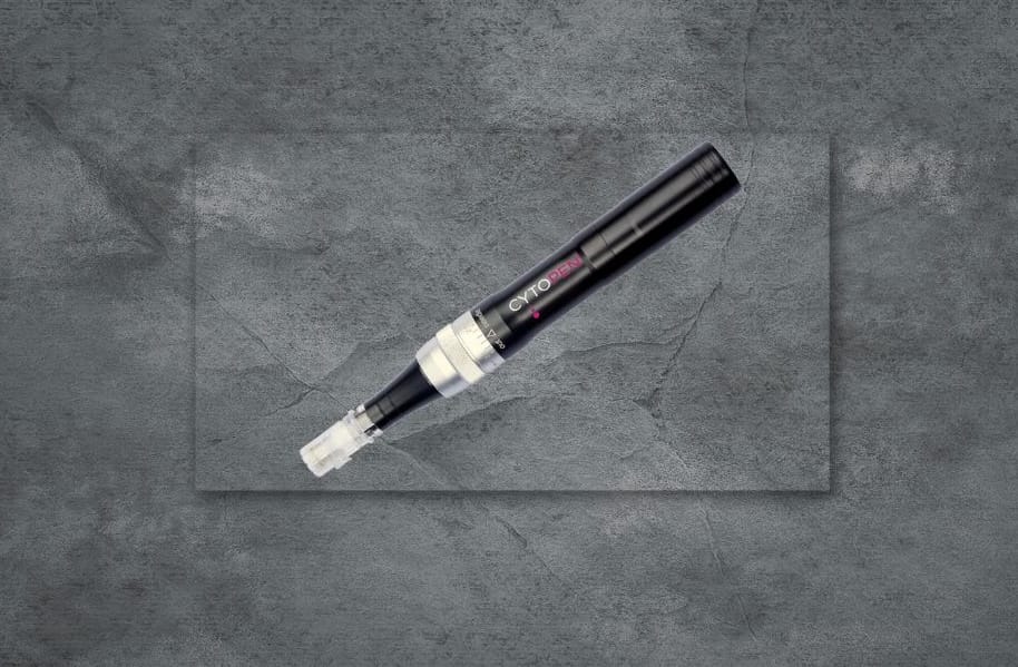 CytoPen® S2 microneedling and Nano Tip device used at Express Med Spas in Frankfort, IL for non-invasive exfoliation and collagen-based skin therapies.