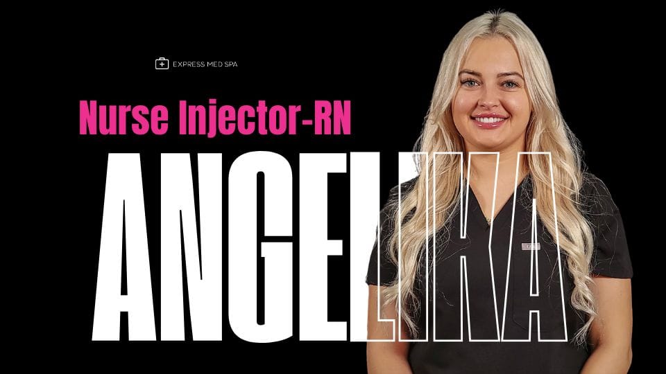 Angelika Chrobak RN nurse injector at Express Med Spa providing cosmetic injectable and aesthetic treatment services