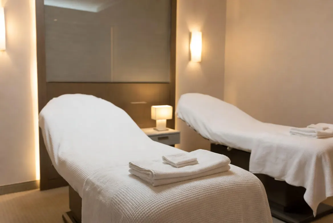 Clean medical treatment rooms prepared for a clinic based Botox injections event at Express Med Spa.