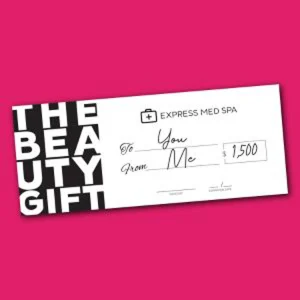 Express Med Spa $1,500 gift card for ultimate luxury wellness and beauty