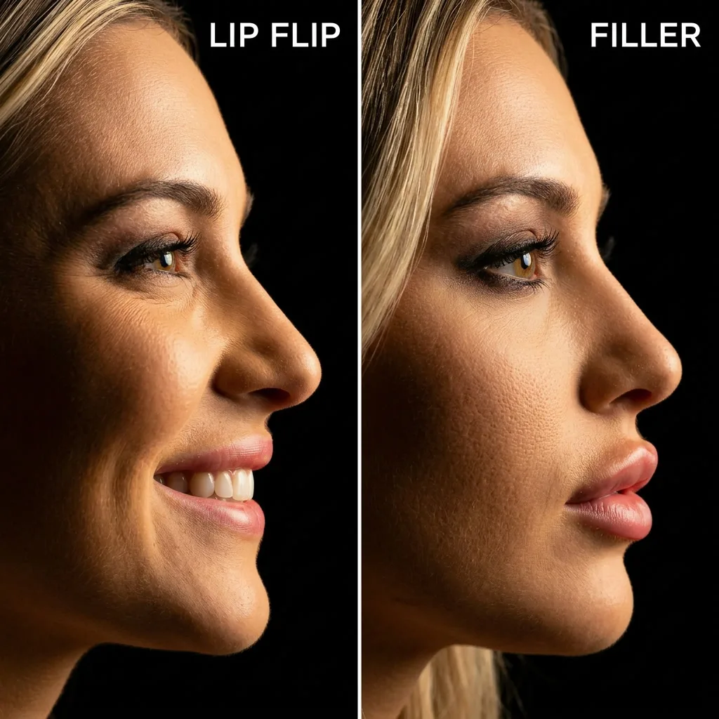 Featured image for “Is a Lip Flip the Same as Lip Filler?”