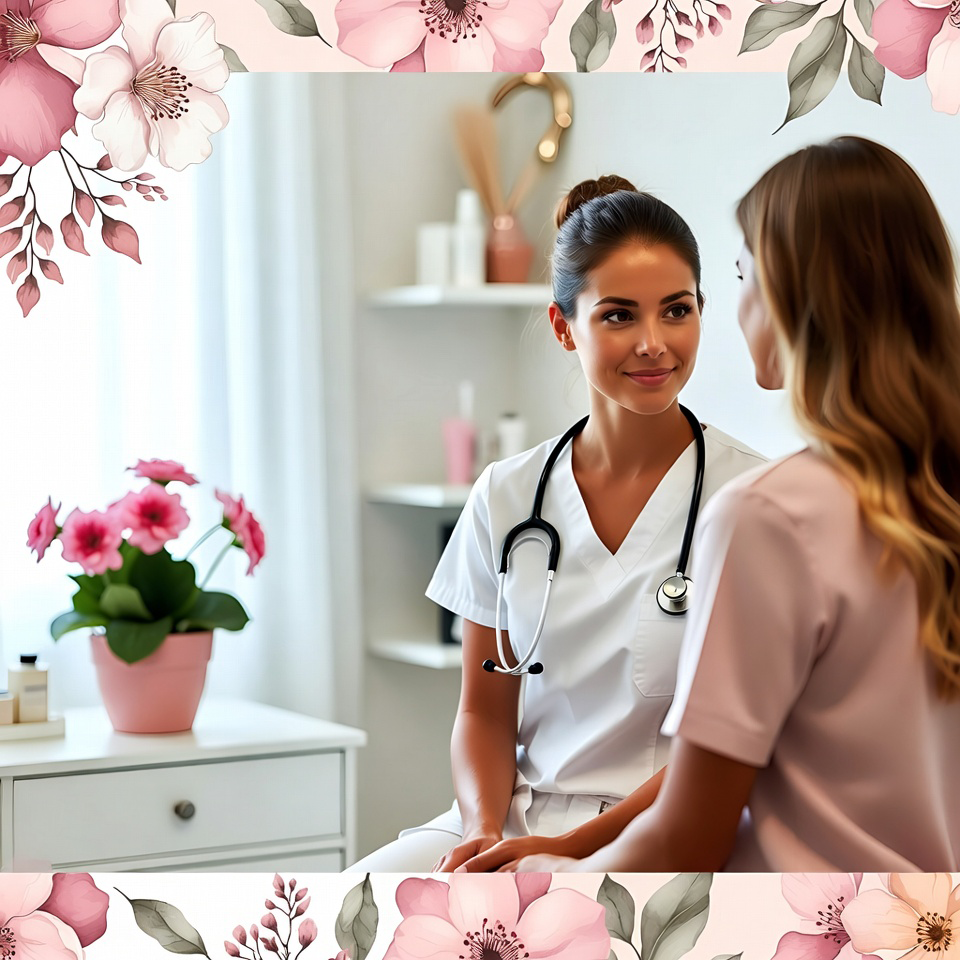 Why clients choose Express Med Spa. A nurse practitioner consults with a client at the women-owned, nurse practitioner-led medical spa serving Frankfort, La Grange, Shorewood, and Mount Greenwood Chicago.