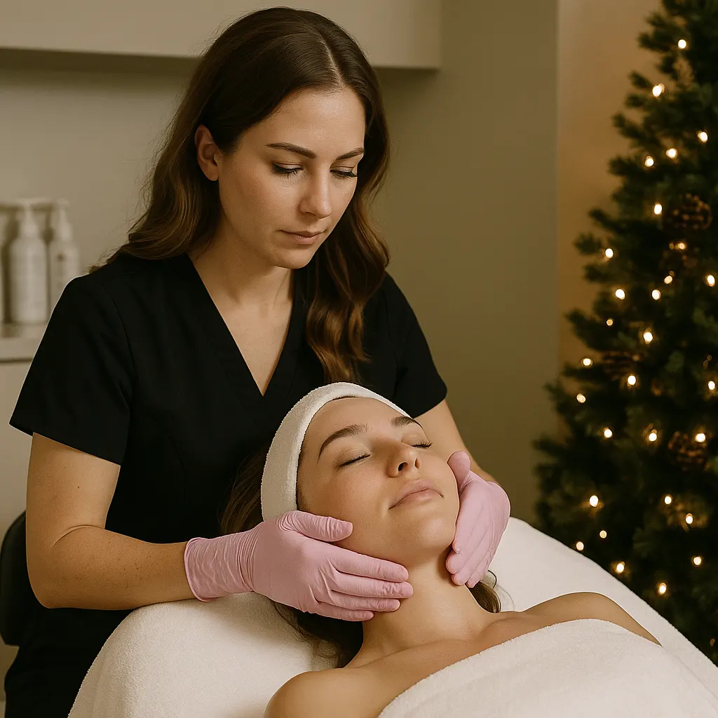 Holiday facial treatment and skin rejuvenation at Express Med Spa La Grange