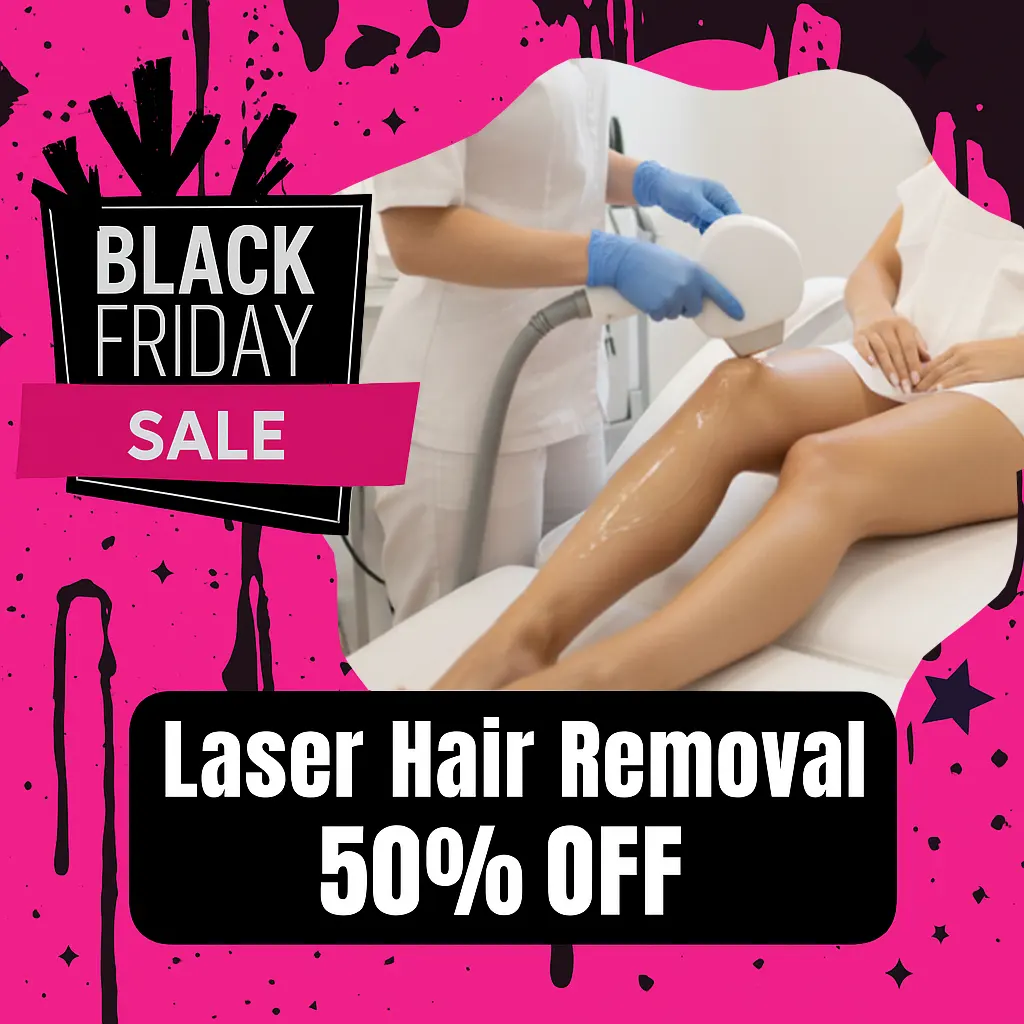 Featured image for “Laser Hair Removal – Large Area December Sale 50% Off”