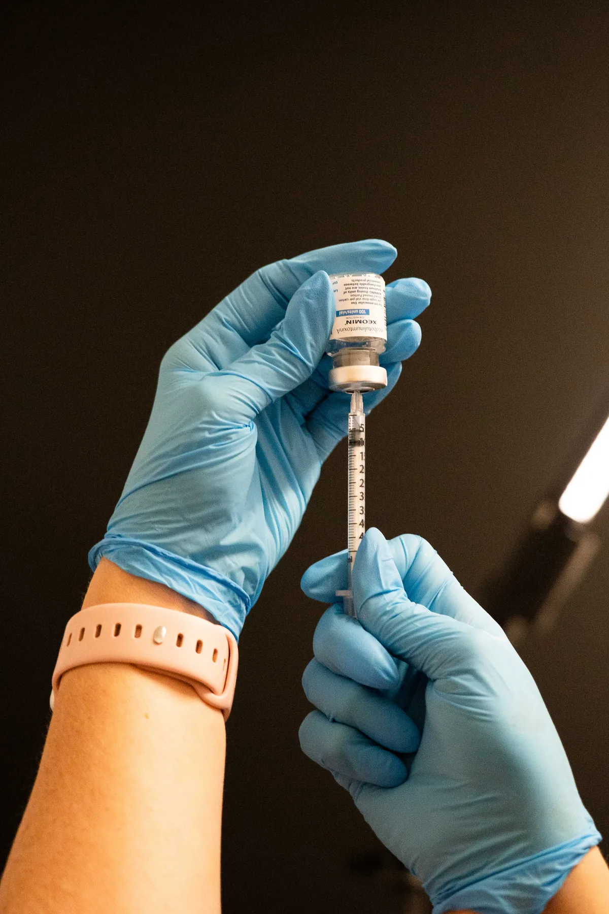 Lipotropic skinny shot injection supporting fat metabolism at Express Med Spa in Chicago