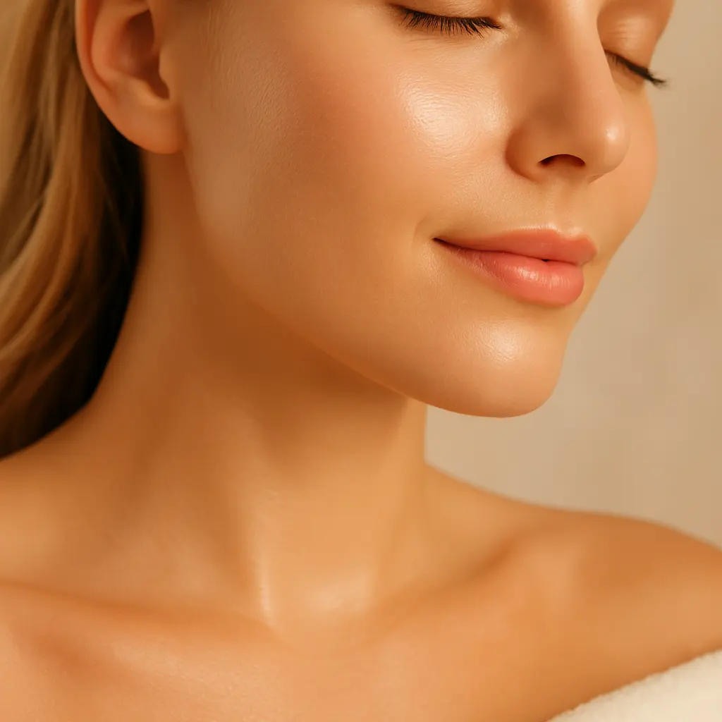 Smooth healthy skin shown as an ideal candidate for microneedling at Express Med Spa La Grange