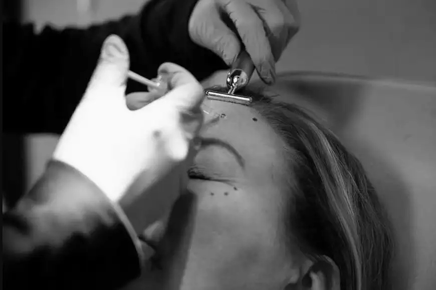 Licensed nurse practitioner preparing Xeomin injection at Express Med Spa La Grange, the closest NP-led med spa to Hinsdale and Clarendon Hills Illinois