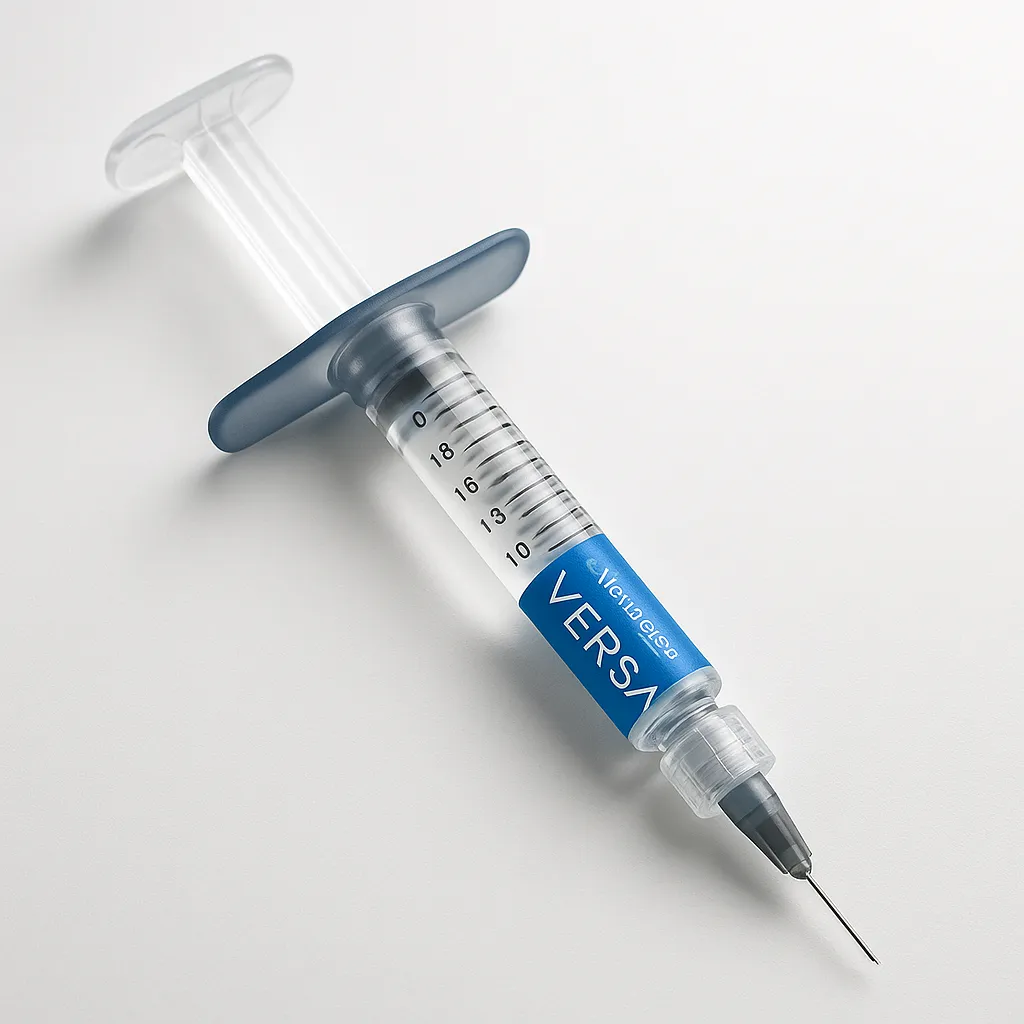 Revanesse Versa filler syringe used for lip enhancement treatments at Express Med Spa in Frankfort IL