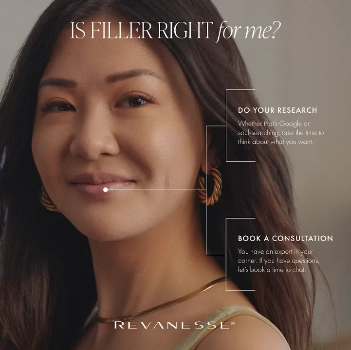 Patient feeling calm and confident during her Versa Lip Filler appointment at Express Med Spa La Grange IL