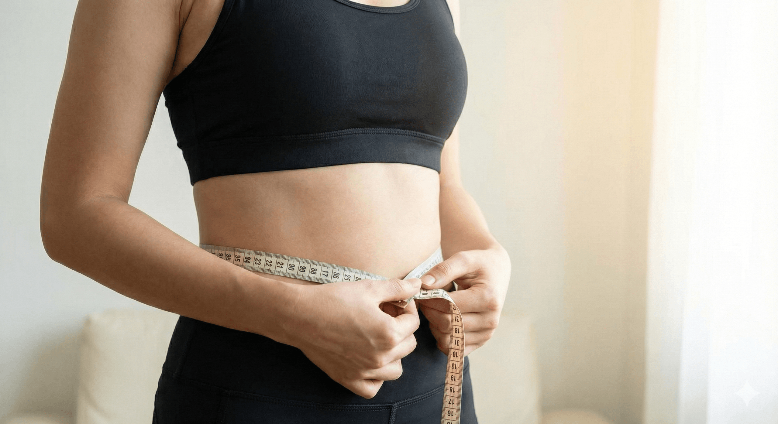 Clinician performing a gentle IPL jawline treatment at Express Med Spa with warm festive holiday lights softly glowing in the background.