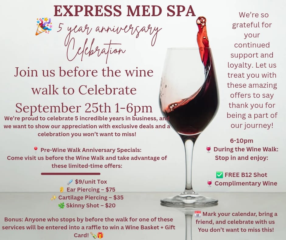 Featured image for “Express Med Spa Chicago Anniversary – 5 Years of Trusted Care”
